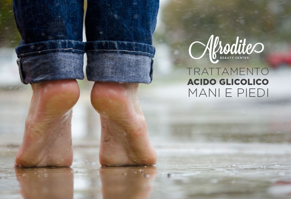 Trattamento acido glicolico mani piedi