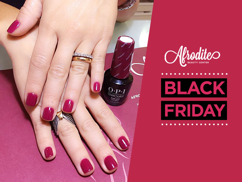 Il Black Friday con Afrodite Beauty Center dura tre giorni!