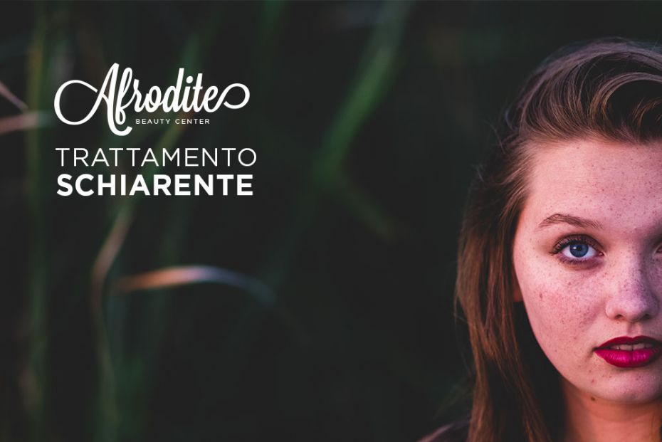 Trattamento schiarente viso
